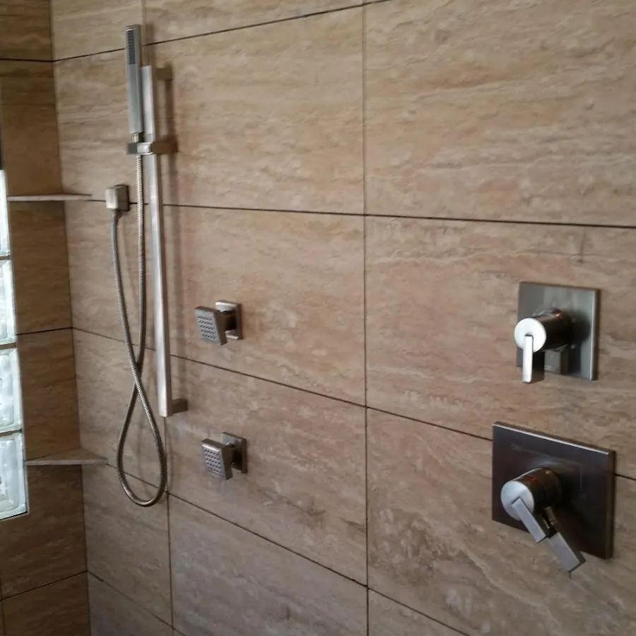 Shower fixture installation for Water Heater Replacement in Southlake